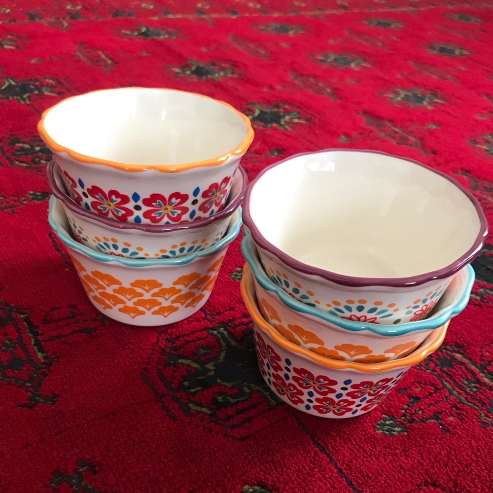 Vintage Pioneer Women Desert Bowl/Ramekin Set